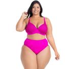 Biquini Cortinão Alta Sustentação Calcinha Alta Modeladora