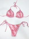 Biquini Cortininha Bojo Calcinha Ripple Estampado