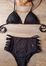 Biquíni cortininha calcinha hot pants Preto M