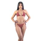 Biquíni Cortininha Com Bojo Amarrar Conjunto Moda Praia Top Biquíni Cortininha Com Bojo Amarrar Conjunto Moda Praia Top