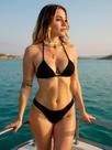 Biquini Cortininha Marquinha de Bronzeamento Moda Praia Verão