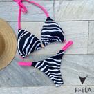 Biquíni Cortininha Zebra