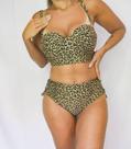 Biquíni cropped meia taça
