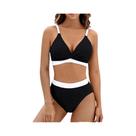 Biquini Cruzado Sem Costas - Cintura Alta - Conjunto Sexy para Praia