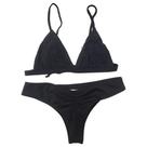 Biquíni Delicat Gorgurão - Top Citrino - Calcinha Jade Cor: Preto Biquíni Delicat Gorgurão - Top Citrino - Calcinha Jade Cor: Preto