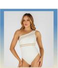 Biquini Dilady 0622505 Body Assimetrico Croche