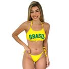 Biquini Do Brasil Core Copa Top Verde Amarelo Copa