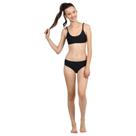 Biquíni Faixinha Teen Janaína Textura Preto Piscina Siri