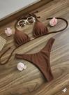 Biquini feminino asa delta fio duplo top cortininha verao 2026 moda praia com bojo removivel Biquini feminino asa delta fio duplo top cortininha verao 2026 moda praia com bojo removivel