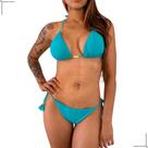 Biquini Feminino Completo Super Lindo Cortinha Ajustavel Bojo Removivel