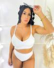 Biquíni Feminino Hot Pants Canelado Cintura Alta