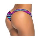 Biquíni Feminino Sexy Com Estampa Brasileira, Parte Inferior Tipo Thong, Moda Praia Confortável Para Biquíni Feminino Sexy Com Estampa Brasileira, Parte Inferior Tipo Thong, Moda Praia Confortável Para