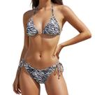 Biquíni Feminino Zebra Conforto Ajustavel Perfeito Praia