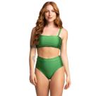 Biquíni Hot Pant Básico WLS Modas Top Faixa Cintura Alta Confortavel Moda Praia Feminina
