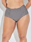 Biquini Hot Panty Cintura Alta Drapeado Exclusivo Liz 15822