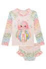 Biquini Infanti Camiseta Malha Dry UV Infanti