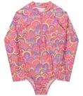 Biquini Infantil + Blusa Proteção Solar Uv50 Princesas Belas