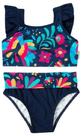 Biquini Infantil com Fps Uv50+ Proteção Solar Tip Top Top e Calcinha Menina Praia Natação Bk57
