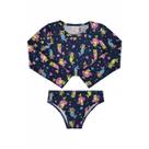 Biquini Infantil Cropped Proteção UV Quimby 10/14 Ref 029409