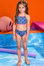 Biquíni Infantil Estampado Mini Corações - Kukie
