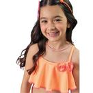Biquini Infantil Kukiê em Malha Jacquard c/ Proteção UV50+