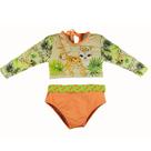 Biquini Infantil Longo Safari Menina Proteção UV 50+ Grow Up