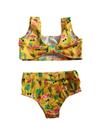 Biquini Infantil Roupa de Banho Criança Moda Praia Piscina