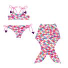 Biquíni Infantil Saia Cauda De Sereia Menina Piscina Prai Biquíni Infantil Saia Cauda De Sereia Menina Piscina Prai