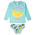 Biquini Juvenil Com Blusa Manga Longa Com proteção Solar Tip Top 2445178