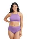 Biquini Juvenil Conjunto Top Cropped Ajustável Tanga Forrada Moda Praia Piscina Verão