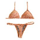 Biquíni Lolla Brasil Fio Dental Onça Laranja
