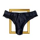 Biquíni Lover Calcinha Tanga de Microfibra e Renda