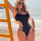 Biquini Maiô Com Bojo Neon Praia Piscina Lançamento Verão