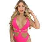 Biquini Maio Feminino Praia Bojo Branco Body Maio Bojo Verão