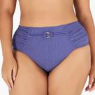 Biquíni Max Drapee Liso Zero Barriga - Banho de Mar