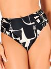 Biquíni Max Fio Dental Banho de Mar 623.212 Feminino Zero Barriga Drapee Estampado Microfibra T. 44/48