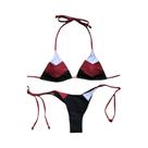 Biquíni Micro Halter Sexy Feminino Com Estampa Tropical E Efeito Push up 2026 Biquíni Micro Halter Sexy Feminino Com Estampa Tropical E Efeito Push up 2026