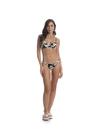Biquini mistral corset tira media preto