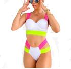 biquíni moda gringa tiras grossas diversas cores tamanho único