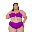 Biquini Plus Size 2 em 1 Top Plus Calcinha Cintura Alta Nova Coleção Biquini Plus Size 2 em 1 Top Plus Calcinha Cintura Alta Nova Coleção
