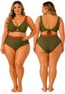 Biquíni Plus Size com Bojo Estruturado e Calcinha Cintura Alta para Maior Sustentação e Conforto