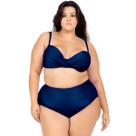 Biquini Plus Size Feminino Com Bojo Cintura Alta Laço Verao Biquini Plus Size Feminino Com Bojo Cintura Alta Laço Verao