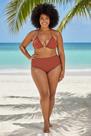 Biquíni Plus Size Terracota Estrela do Mar Tamanho:G2Cor:Terracota