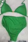 Biquíni Plus Size Verde Solar Tamanho:G2Cor:Verde