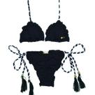 Biquíni Ripple Estampado Levanta Bum Bum com Bojo Praia Feminino Moda