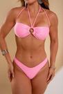 Biquini rosa asadelta e top que dá pra fazer varios modelos