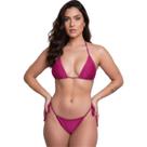 Biquíni Sem Bojo Cortininha Fio com Amarração Vekyo Básico Confortavel Moda Praia Verão Biquíni Sem Bojo Cortininha Fio com Amarração Vekyo Básico Confortavel Moda Praia Verão