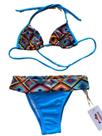 Biquiní Sem Bojo Estampado Feminino Adulto Camboriú