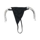 Biquíni Sexy Feminino Com Strass, Parte Inferior Em Tanga, Múltiplas Fileiras, Moda Praia, Joia Para