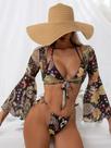 Biquíni Split Swimsuit Mulher 2023